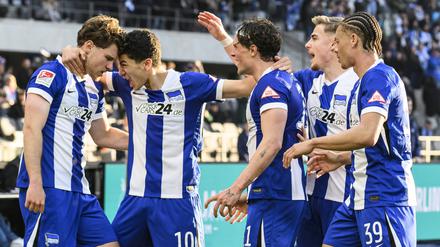 Im Olympiastadion hatten Herthas Spieler in dieser Saison wenig Grund zum Jubeln.
