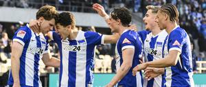 Im Olympiastadion hatten Herthas Spieler in dieser Saison wenig Grund zum Jubeln.