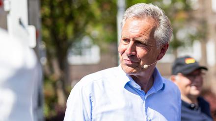 Ex-Bundespräsident Wulff warnt beim Kirchentag vor einer Verharmlosung der AfD. (Archivbild)