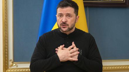 Selenskyj fordert mehr Druck auf Russland. (Archivbild)