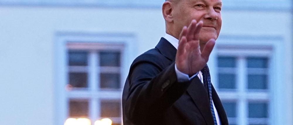 Am 6. Mai sagt Scholz „Tschüss“, wie man in seiner Heimat Hamburg sagt.