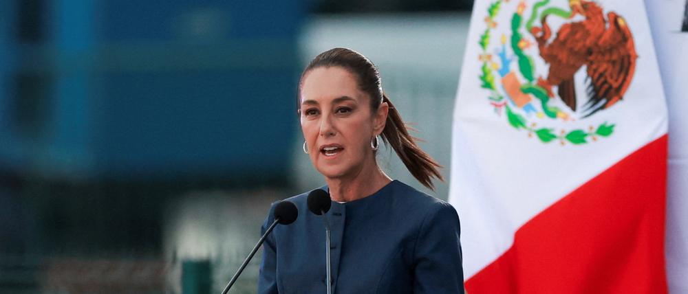 Mexikos Staatschefin: Claudia Sheinbaum.
