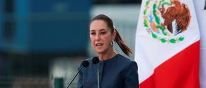 Mexikos Staatschefin: Claudia Sheinbaum.