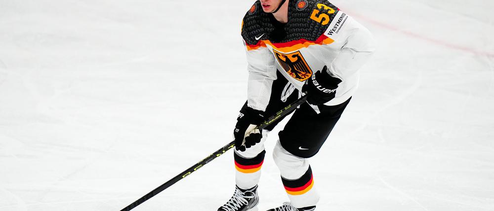 NHL-Verteidiger Moritz Seider führt deutsches WM-Team an. 