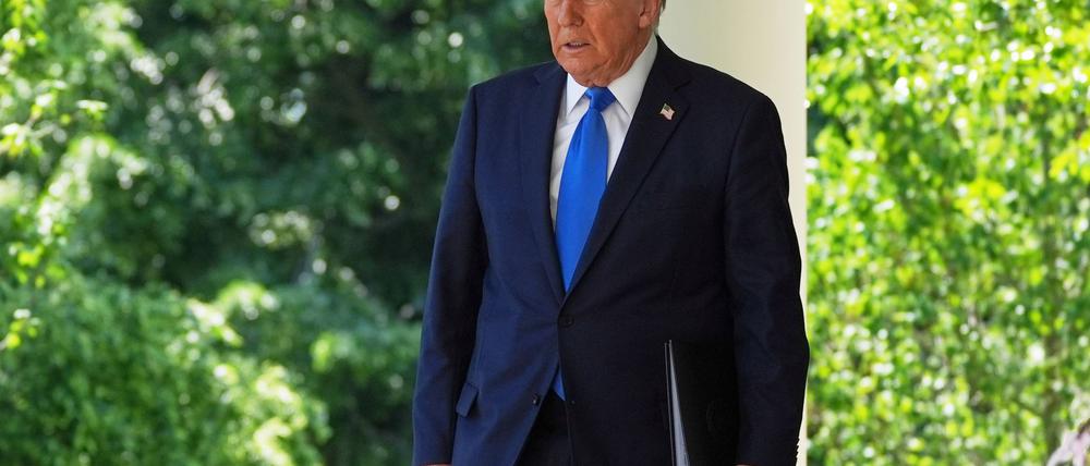 Donald Trump bekennt sich nicht rigoros zur Einhaltung der US-Verfassung. (Archivbild)