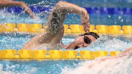 Florian Wellbrock schwimmt Weltjahresbestzeit über 1500 Meter Freistil