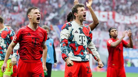 Schon nach dem 3:3 in Leipzig am Samstag war der Bayern-Mannschaft der Titel praktisch sicher.