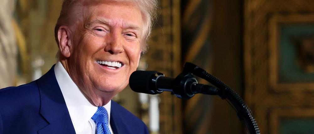 Donald Trump wünscht sich einen Ballsaal im Weißen Haus - ähnlich wie in seinem Anwesen Mar-a-Lago in Florida. (Archivbild)  