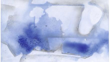 Virtuos wie früher mit Rakel und Ölfarbe. Gerhard Richter hat sich in den vergangenen Jahren auf kleinformatige Bilder mit Aquarellfarben und Tinte konzentriert.