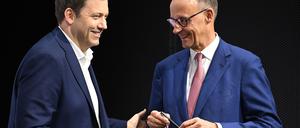 Diese beiden sollen an der Spitze des Kabinetts stehen: Lars Klingbeil (SPD) als Vizekanzler, Friedrich Merz (CDU) als Bundeskanzler.