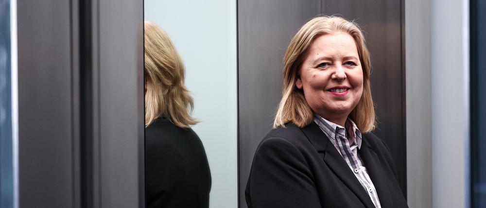 Bärbel Bas (SPD), kommt zu den Sondierungen im Jakob-Kaiser-Haus.