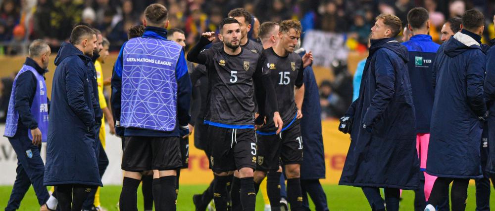 Die UEFA erklärt Rumänien zum Sieger der Partie gegen den Kosovo.