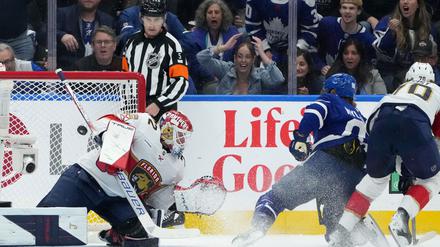 Fünf Tore für die Toronto Maple Leafs waren zu viel für den Titelverteidiger. 