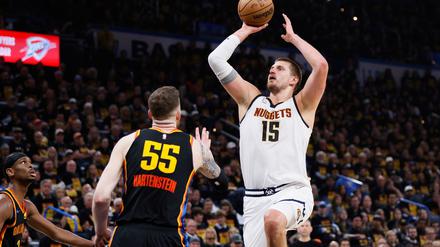 Hartenstein und Jokic trafen sich oft auf dem Platz.