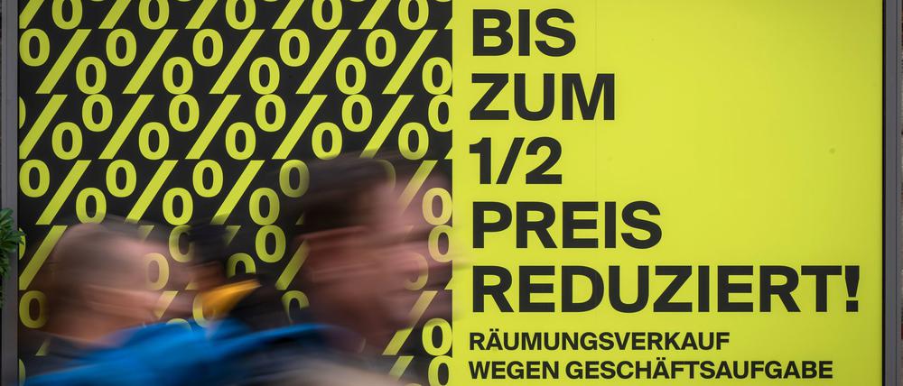 Immer mehr Unternehmen geben auf. (Archivbild)