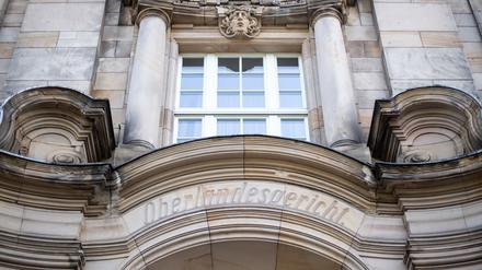 Der Eingang zum Oberlandesgericht Düsseldorf.