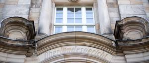 Der Eingang zum Oberlandesgericht Düsseldorf.