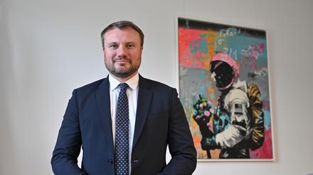 Daniel Keller, SPD, Minister für Wirtschaft, Arbeit, Energie und Klimaschutz des Landes Brandenburg