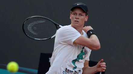 Jannik Sinner tritt nach seiner Dopingsperre in Rom erstmals wieder an. 