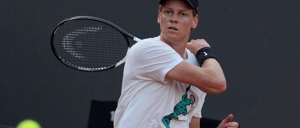 Jannik Sinner tritt nach seiner Dopingsperre in Rom erstmals wieder an.