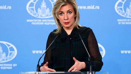 Die russische Außenamtssprecherin Sacharowa hat die EU in eine Reihe mit Nazi-Deutschland gestellt (Archivbild).