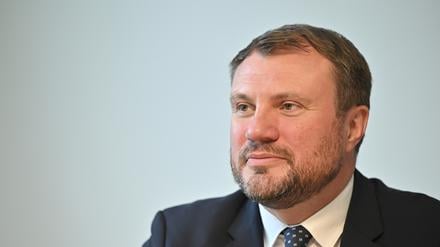 Daniel Keller, SPD, Minister für fuer Wirtschaft, Arbeit, Energie und Klimaschutz des Landes Brandenburg