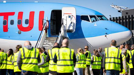 Rund 320 Beschäftigte arbeiten für Tuifly am Boden. (Symbolbild)