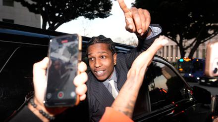 Asap Rocky stand Anfang des Jahres vor Gericht und wurde freigesprochen. (Archivbild)