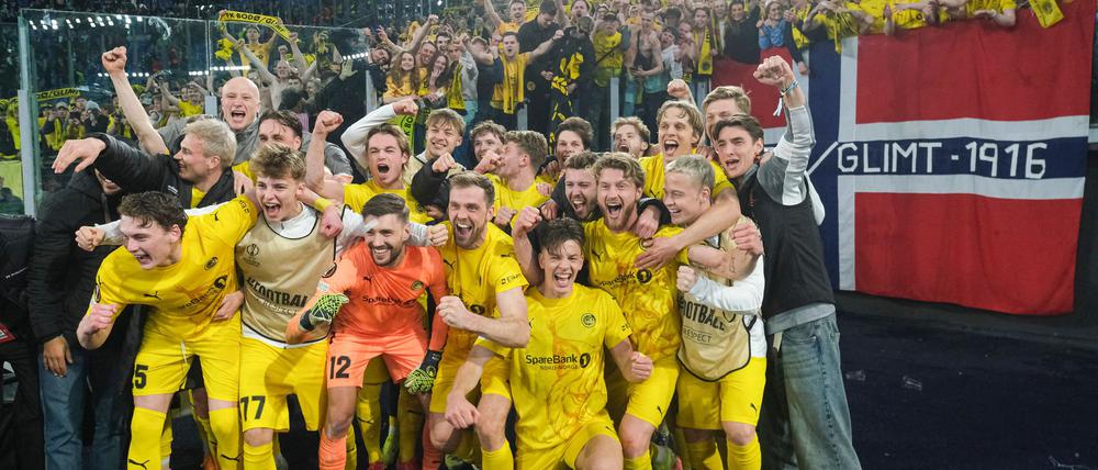 Das Überraschungsteam in der Europa League: Der FK Bodö/Glimt.