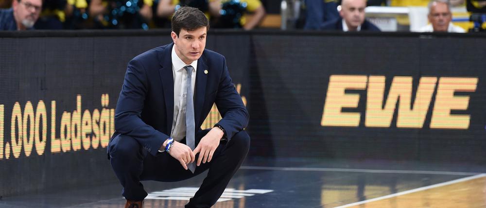 Alba-Trainer Pedro Calles will mit einem guten Gefühl ins Saisonfinale gehen