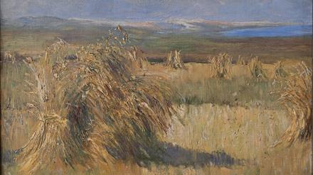 Der Potsdamer Kunstverein schenkte Lisel Rogges „Kornfeld“ an das Potsdam Museum. 