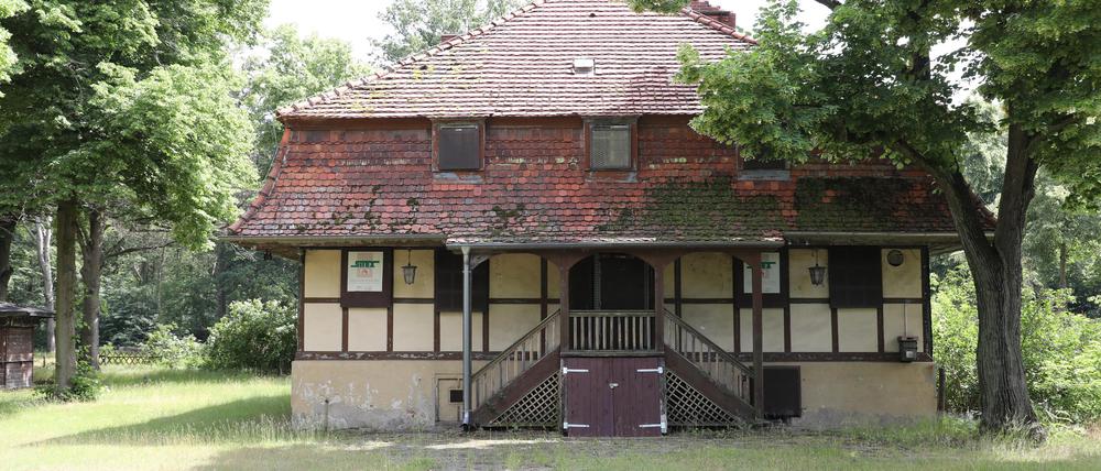 Das Kastellanhaus am Jagdschloss am Stern.