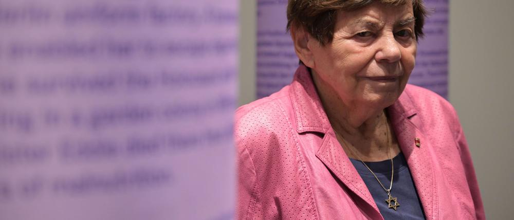 Bei „In Echt?“ können Besucher virtuell die Holocaust-Überlebende Ruth Winkelmann treffen. (Archivbild)