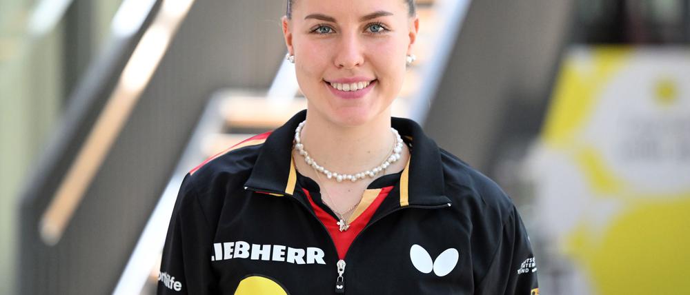 Hat sich im Training verletzt: Tischtennis-Star Annett Kaufmann.