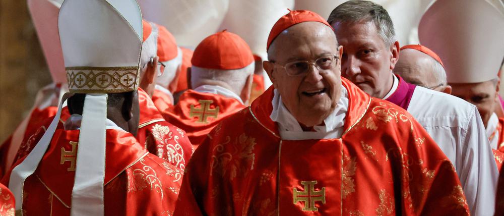 Am Mittwochnachmittag startete das Konklave zur Papstwahl mit einem Gottesdienst. 