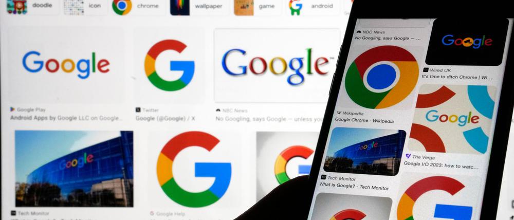 Die Quartalsergebnisse von Google ließen bisher keine Einbußen durch die neue KI-Konkurrenz erkennen. (Archivbild)