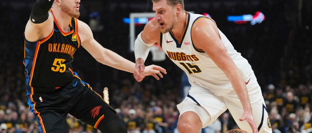 Isaiah Hartenstein und die Oklahoma City Thunder hatten die Nuggets um Nikola Jokic komplett unter Kontrolle.