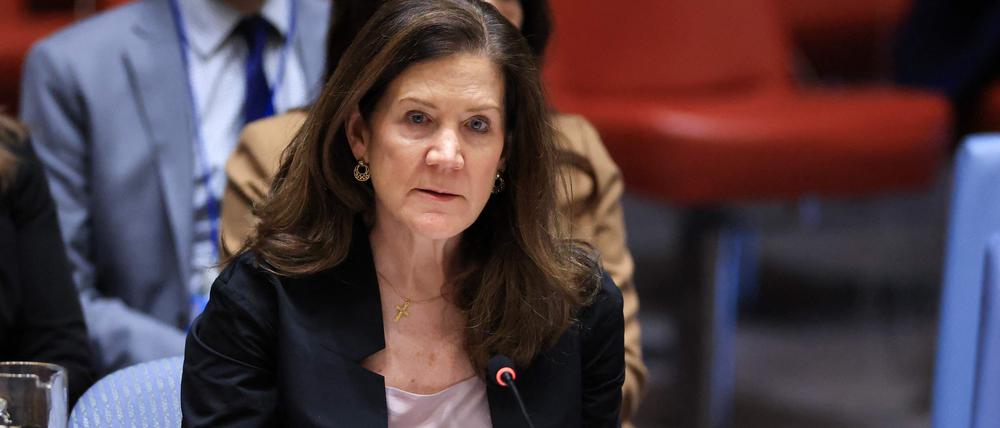 Die US-Botschafterin bei den Vereinten Nationen: Dorothy Shea.