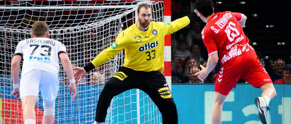 Torwart Andreas Wolff fehlt den deutschen Handballern gegen die Türkei.