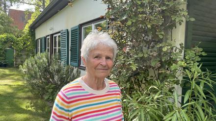 Sybille Voormann, 90, hat das Kriegsende 1945 in Frohnau als junges Mädchen erlebt.