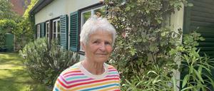 Sybille Voormann, 90, hat das Kriegsende 1945 in Frohnau als junges Mädchen erlebt.