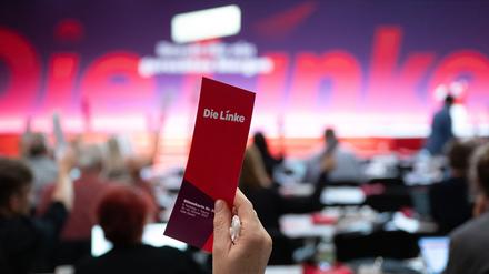 Die Linke trifft sich diesmal in Chemnitz zu ihrem 9. Bundesparteitag. (Archivbild)