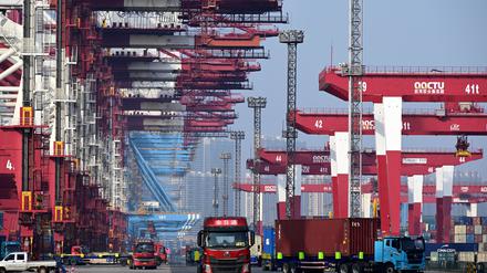 Chinas Wirtschaft ist stark von Exporten abhängig. (Symbolbild) 