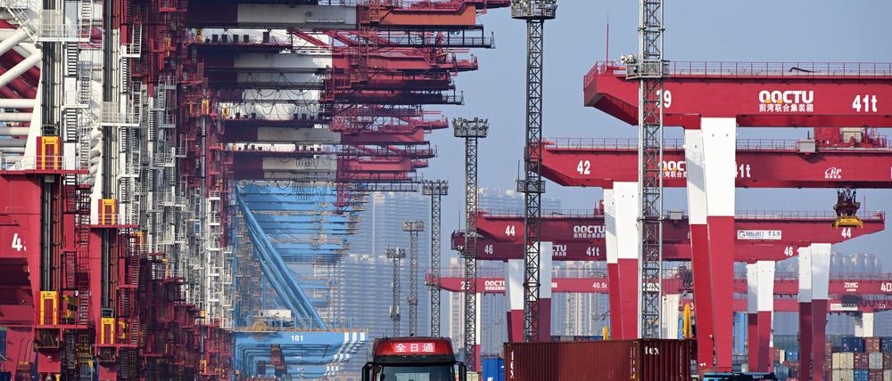 Chinas Wirtschaft ist stark von Exporten abhängig. (Symbolbild)