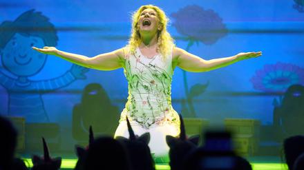 Simone Sommerland genießt ihre Live-Auftritte: „Ich versuche allen eine gute Zeit zu bereiten.“