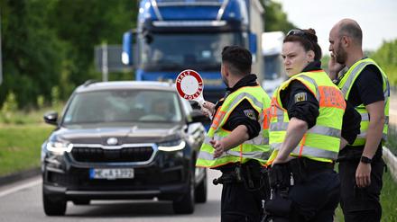 Die Grenzkontrollen wurden berereits verstärkt.