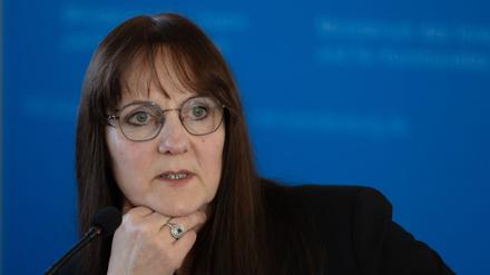 Brandenburgs Innenministerin Katrin Lange (SPD) steht weiter in der Kritik. (Archivfoto)