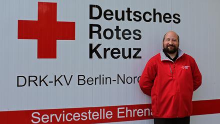 Markus Puppe vom DRK-Kreisverband Berlin-Nordost.