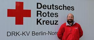 Markus Puppe vom DRK-Kreisverband Berlin-Nordost.