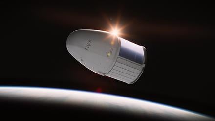 Die Nyx-Raumkapsel der deutschen Firma The Exploration Company (TEC)